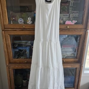 Lane Bryant White Maxi Dress